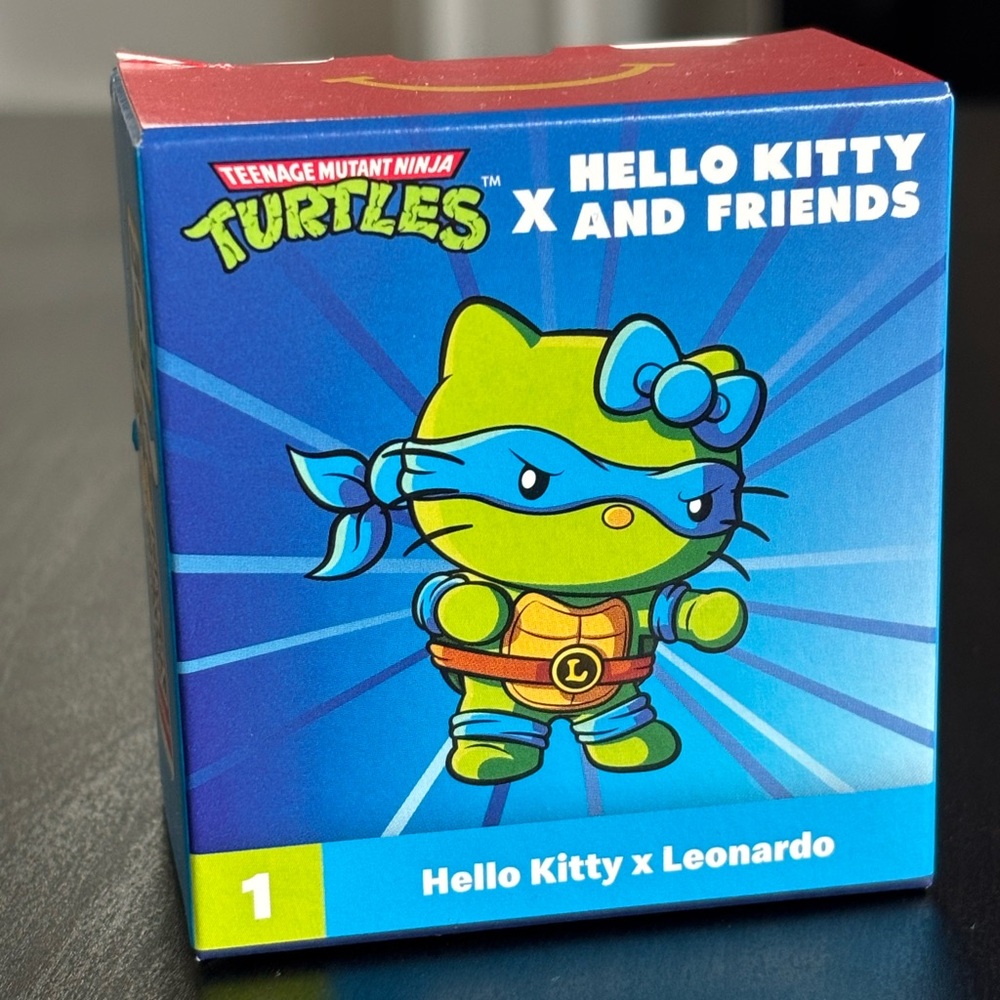 Hello Kitty X Leonardo McDonald's 2025 Collaboration Toy